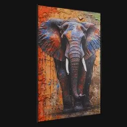 Elephant painting