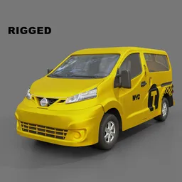 Nissan NV 200 New York Taxi