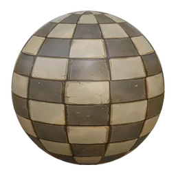 Stylised Brown Game Tiles