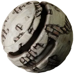Plaster Brick Rough