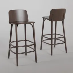 Split Barstool B112