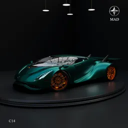 MAD D14 sport car