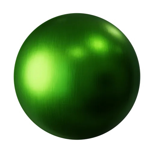 Green brushed