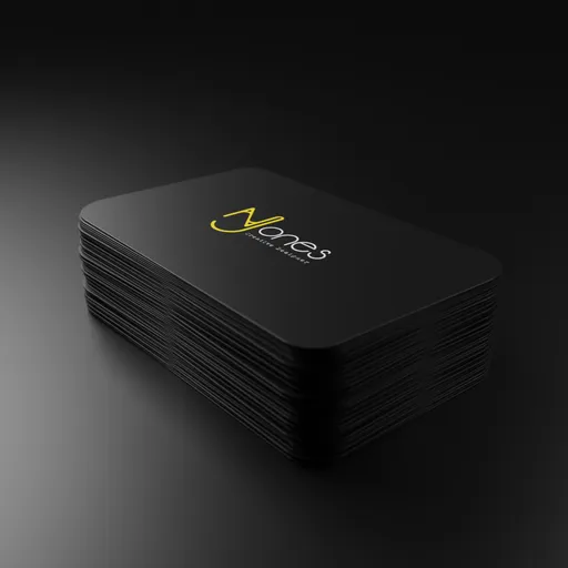 Realistic 3D business card stack model with editable texture for Blender 3D artists.
