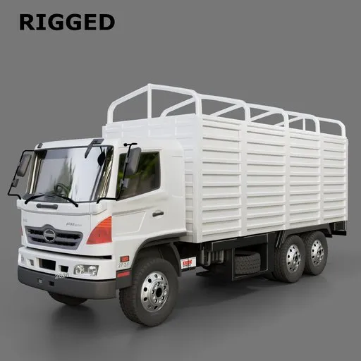 Hino Jumbo Ranger FM 320 Cargo Truck