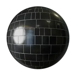 Black tiles