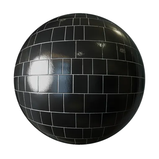Black tiles