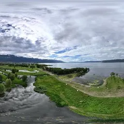 Highsky green lake cloud forest