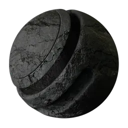 Rough Charcoal Rock