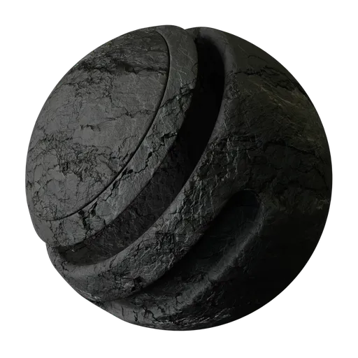 Rough Charcoal Rock