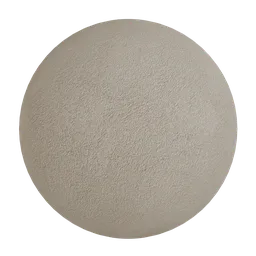 Rough cement plaster