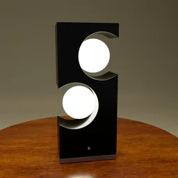 Interior simple table lamp