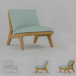 Sunbeam Serenade Poplar Lounge Chair
