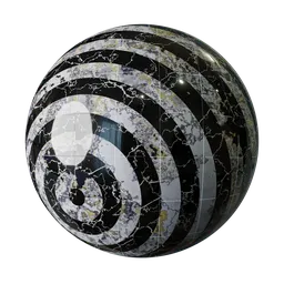 Spiral Floor Marble Tiles