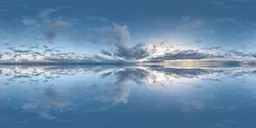 Infinite Real Sky - Cloudy Sunset