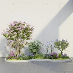 Colorful Flower Garden