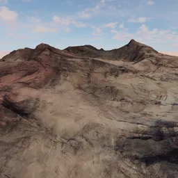 Rocky Desert Terrain Landscape