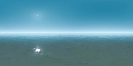 Sky Horizon Pure Blue