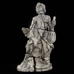 statue of neapolitan_fisherman_dmg