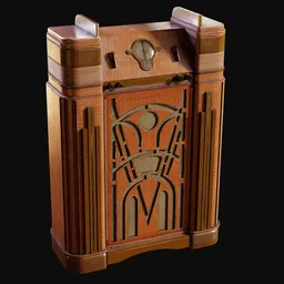 1930s Fullsize Radio Console