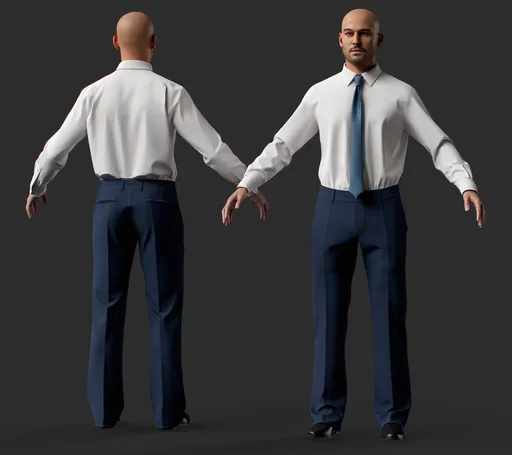 Business, Office Male Character