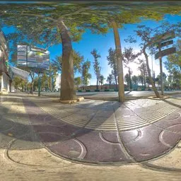 Urban Plaza Walkway