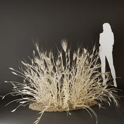 SJ-Bright Bush Decor dried