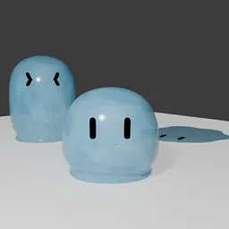 Cute Slime (Rigged)