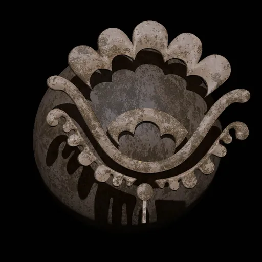 Rokviz Ancient ornament symbol brush