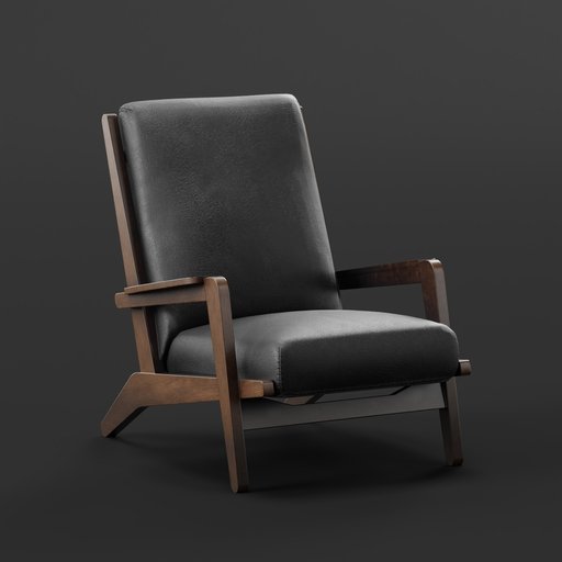 LoungeChair 01 | Sitting Chairs Models | BlenderKit