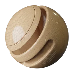 Light Glossy Tile Floor (Ceramic)