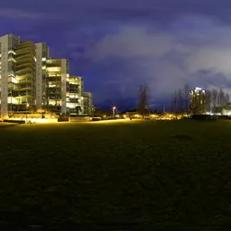 Night City Buildings Downtown