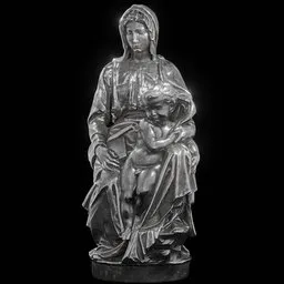 Steel Madonna of bruges
