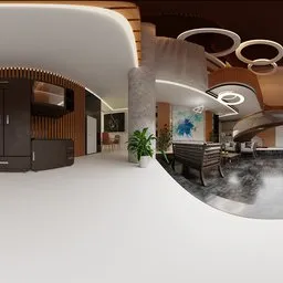 Luxury Modern Lobby Interior