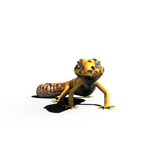 Leopard Gecko 3D Model