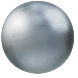 High-quality PBR rough white metal texture for 3D models in Blender and other rendering software.