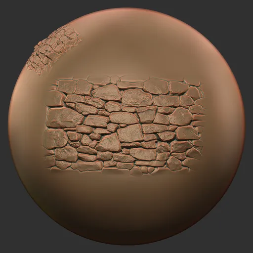 Rough Cobblestone Wall