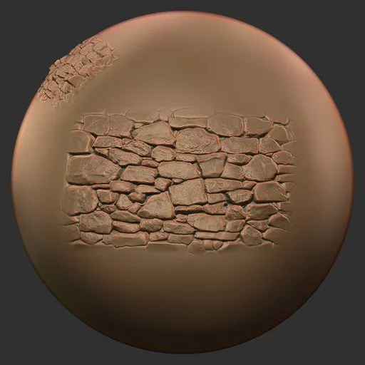 Rough Cobblestone Wall