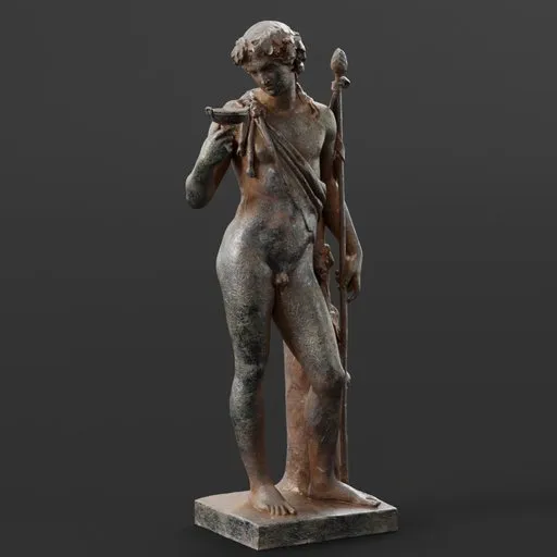 statue of Iron Bacchus