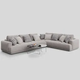 Modern Elegant Sofa Shiki Sectional
