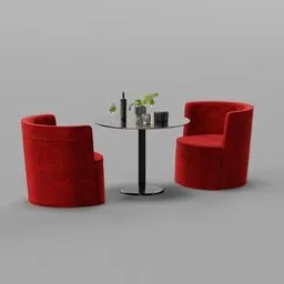 Chair Table Set