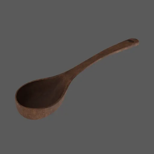 Wood Ladle