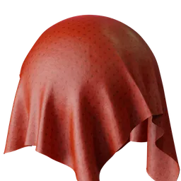 Procedural Polka Dot Leather