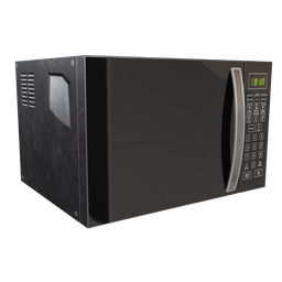 "Add realism to your Blender 3D restaurant or bar scene with this detailed black door microwave. Rendered on Unreal 3D and available in uncompressed PNG format, this 3D model is perfect for your next project."