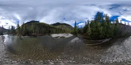 River Mountain Valley Sunny