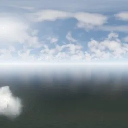 Calm Ocean Cloudscape