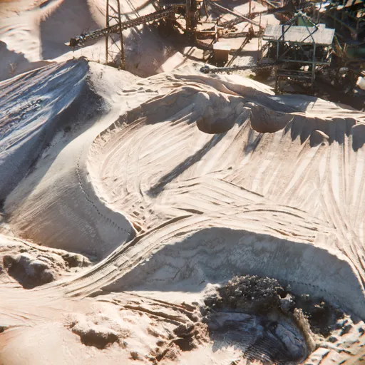 Processing Sand Quarry