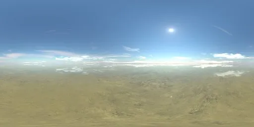 Infinite sky view from altitude