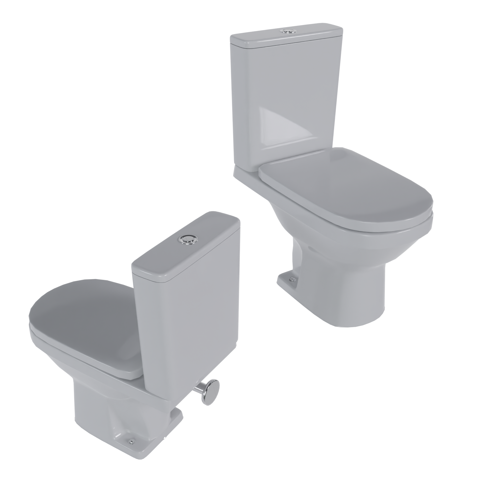 Toilet 2 Toilet / Bidet models BlenderKit