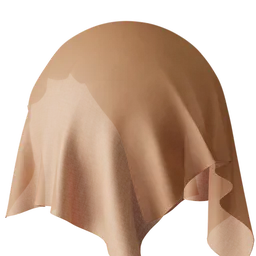 Plain Orange Sheer
